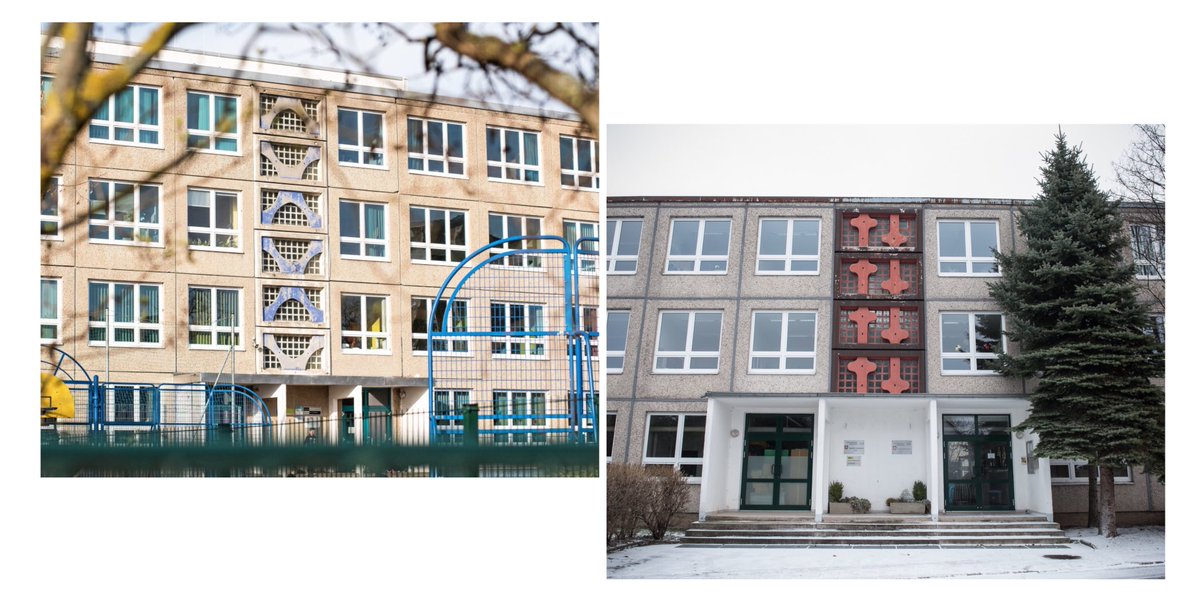 KathKroeger's tweet photo. Auch andere #Betonelemente sind im WBK Erfurt entwickelt worden. Hier konnten sich die Architekten gestalterisch ausprobieren. Die meisten kamen erst in den 1980ern an #Schulen zum Einsatz.
📸 Susann Fromm (Roter Berg und Urbich) https://t.co/C3O3JlA2lq
