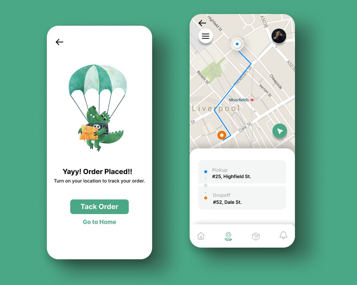 uxbynirupama's tweet photo. Hello guys👋This is an order-tracking UI, let me know if you like it🙌
#ordertrackingui #uidesign #uxdesign #uidesigner #uxdesigner #uiux #uiuxdesign #uiuxdesigner #mobileapp #mobileappdesign #appui #appuidesign #mobileui https://t.co/lQrVAKcUPE