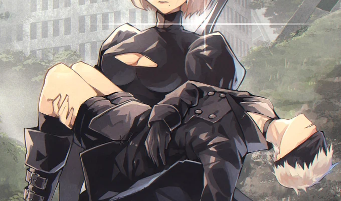 過去絵#NieRAutomata 