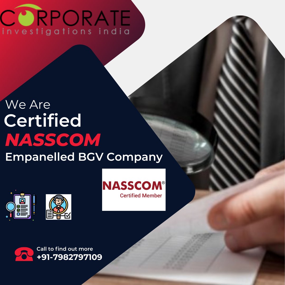 CorporateInve10's tweet photo. Gain some vital information about your employees!
#educationverification #employmentverification #addressverification #bgv #bgvvendor #ebc #nasscom #nasscomcertified #backgroundverification #employeeverification #corporateverification #backgroundchecks #dualemployment https://t.co/J703zoEUke
