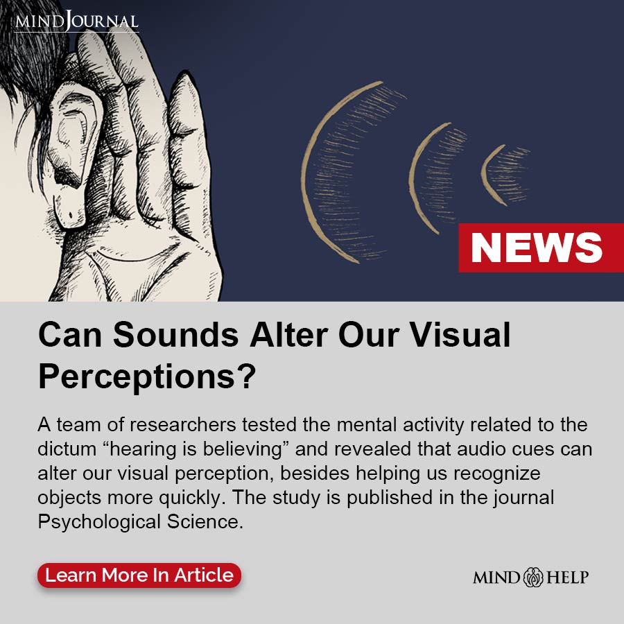 MindStarHelp's tweet image. Research delves into how sounds influence our visual perceptions. Read more : mind.help/news/hearing-i…
#Hearing #sound #visualperception #psychology #news #mentalhealthsupport #mindhelp