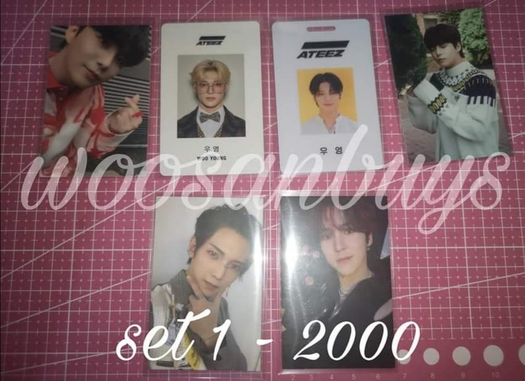 woosanbuys's tweet photo. wts lfb ateez pcs ph only
seonghwa hongjoong yunho yeosang san mingi wooyoung jongho https://t.co/h8sDsCiIUX