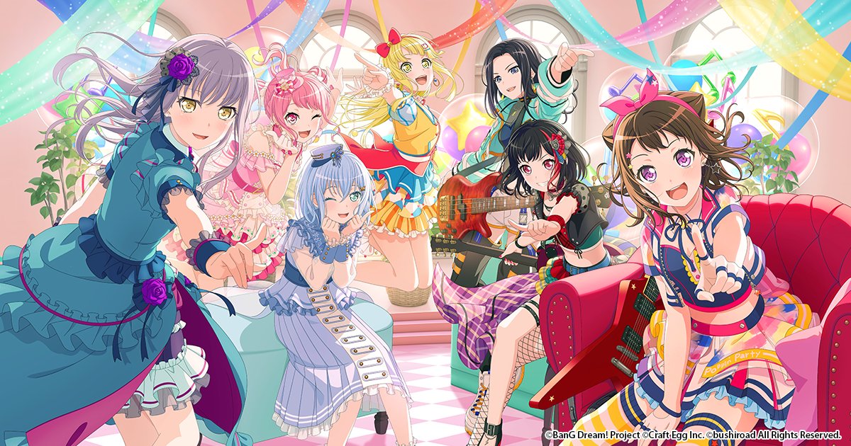 BanG Dream! Morfonication Showcases Main Heroines in New Teaser PV & Key  Visual