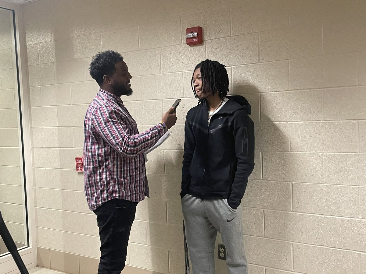 Nebiy Esayas (<a href="/_nebiy_/">Nebiy Esayas</a>) interviewing ‘23 Tristen Waters (<a href="/TristenWaters/">Tristen Waters</a>) post-game.

25 points and 11 rebounds for the senior in the, 66-63 Monday win against CD East. 

<a href="/Pa_Preps/">High School Sports on PennLive</a> @McDBoysBball @HailToTheeMcD