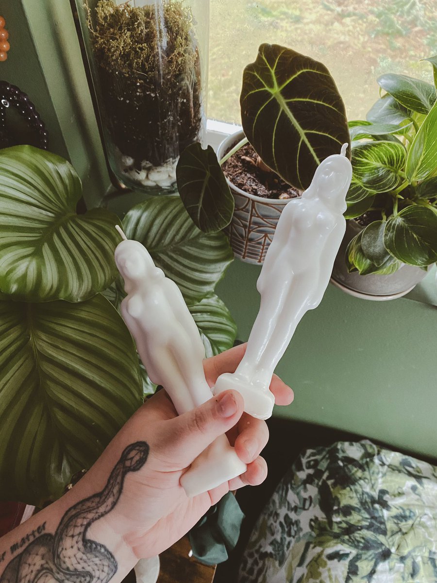 SpectralCottage's tweet photo. ✨figure candles✨ https://t.co/6QXeg3xZte