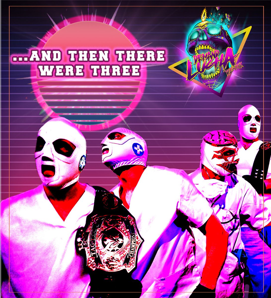 DocZok's tweet photo. ☠️The beast has grown another head &amp; my Trio is complete... Estamos vigorizados!! 
Nurse Novacane is prepped for surgery and I bring Mi Enfermedad back to #DemandLucha for #PlanchaTendencies on February 16th!!🩻

https://t.co/kKzmc9TCiQ

#LaInfluencia
#Sickness
#Enfermedad https://t.co/fGBu7dEucU