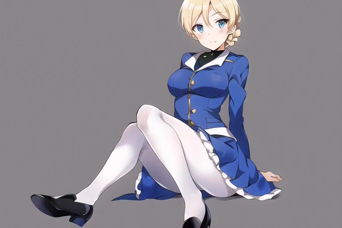 お昼の #NovelAI お昼のダージリン様タイム 