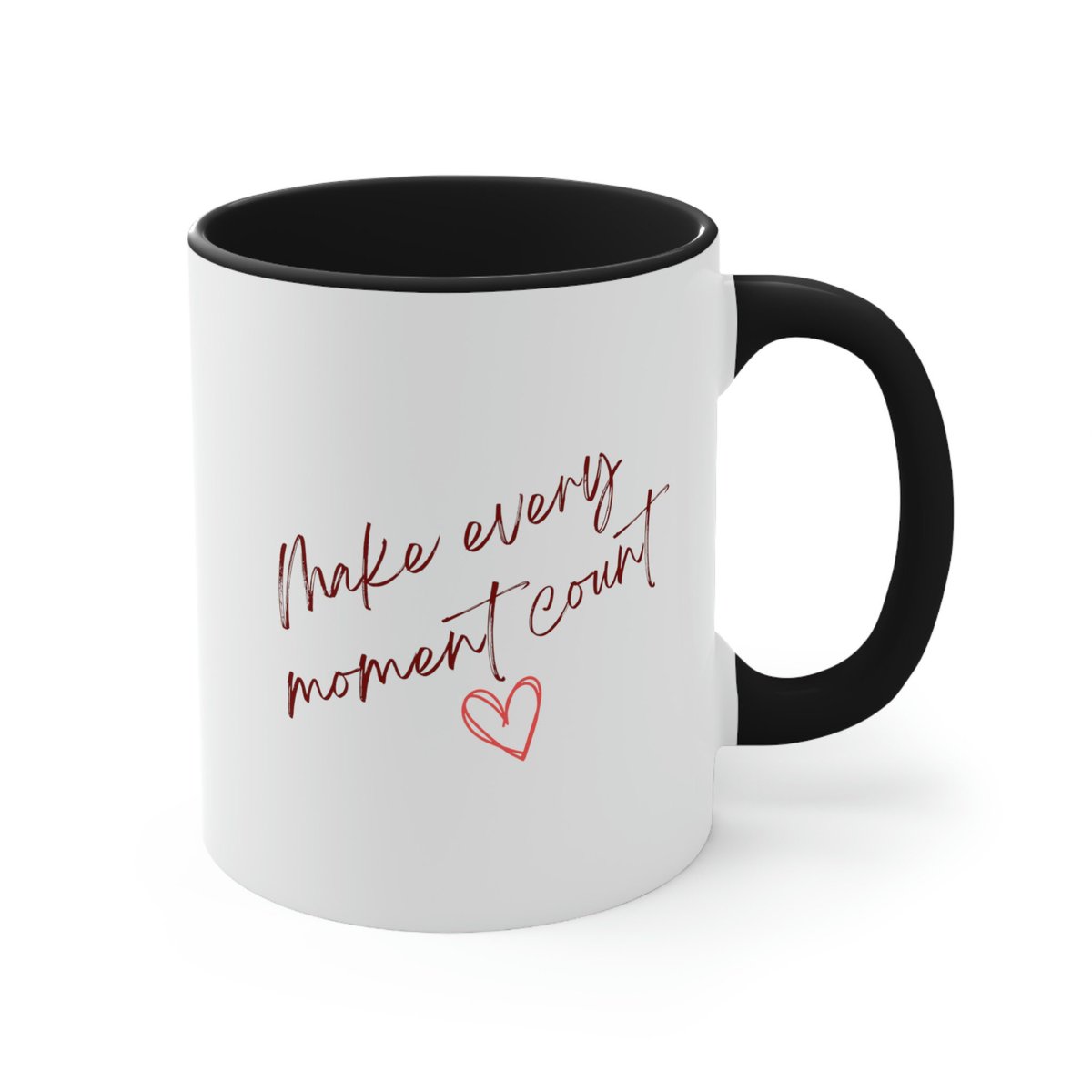 Excited to share the latest addition to my #etsy shop: Make Every Moment Count, Accent Coffee Mug, 11oz etsy.me/3XER3xr #everymomentcounts #momentscount #makemoments #makemomentscount #thoughtfulgift #thoughtfulmug #kyle #cancersucks
