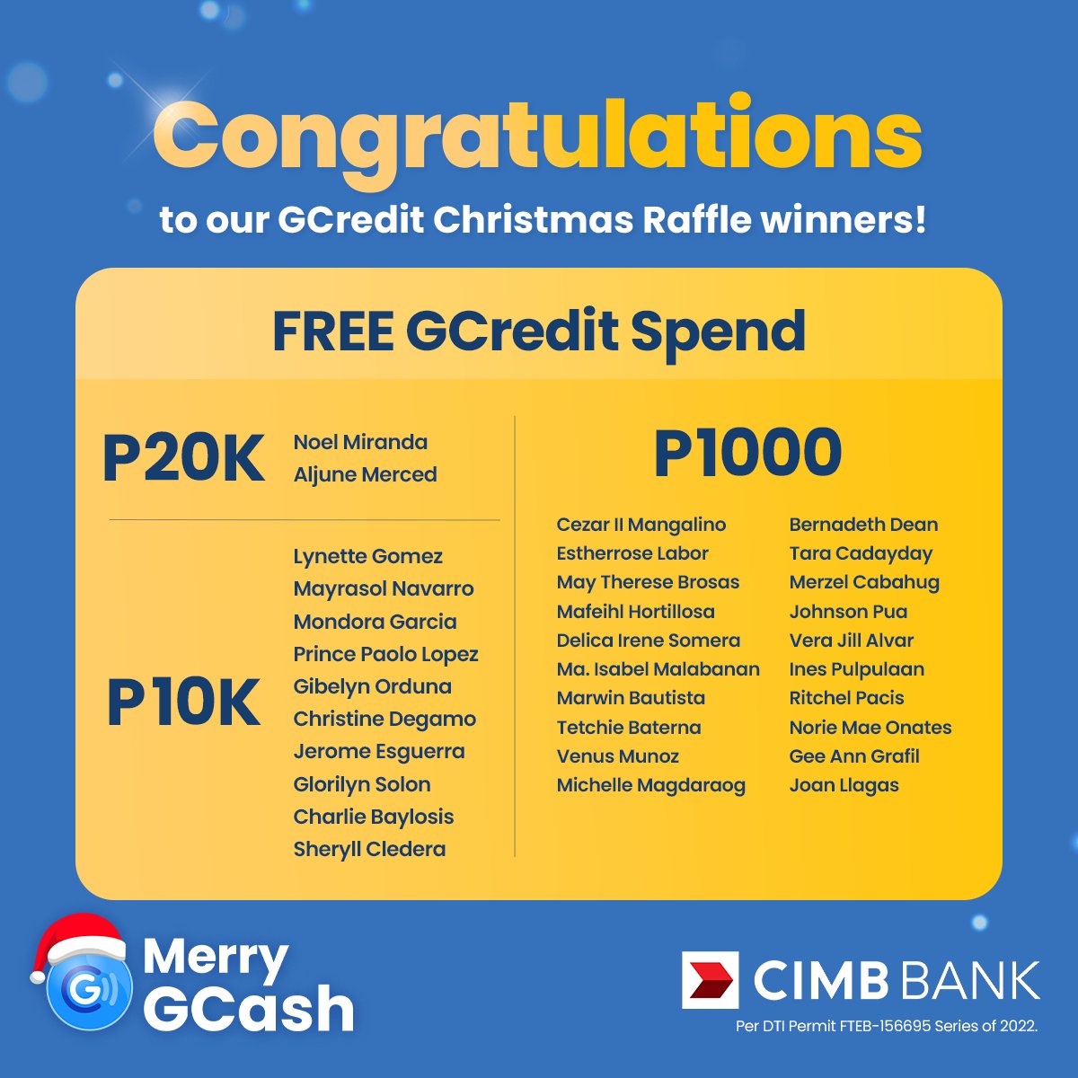 GCash tweet media