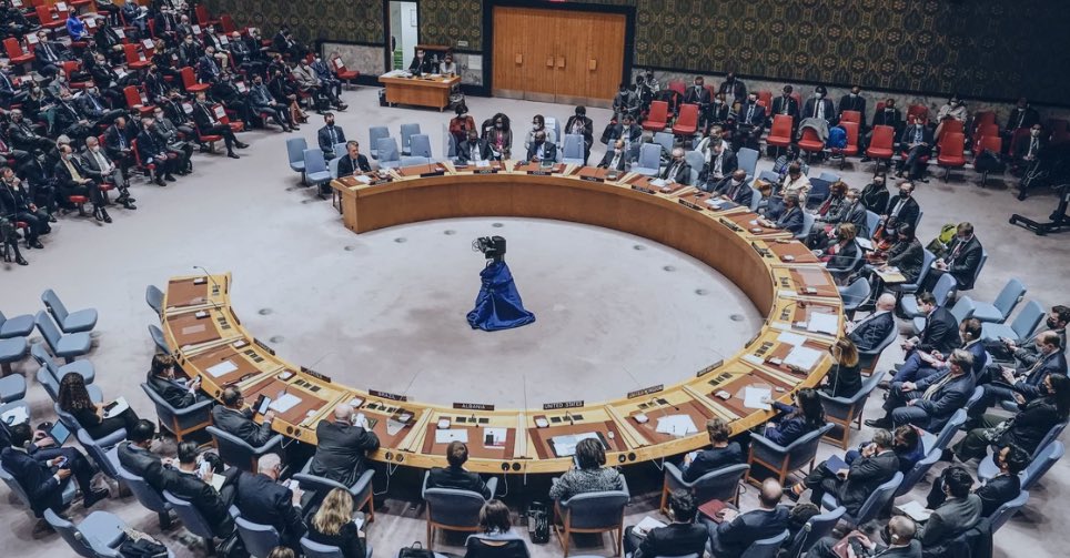 PamelaFalk's tweet photo. #CBSAlert #Russia has called a UN Security Council meeting on #Ukraine 3pmET @CBSNews |UN https://t.co/jn7OVtG2AD