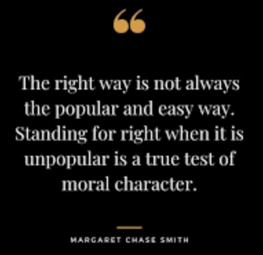#UCWPUBR300 <a href="/WahibaChair/">Wahiba Chair, MBA</a> One of Page's principles is to tell the truth; I recently had to report the group's participation. Wrongly, I felt responsible for the grades they would receive. Then, I understood in the long run, don't tell the truth will create confusion and harm.