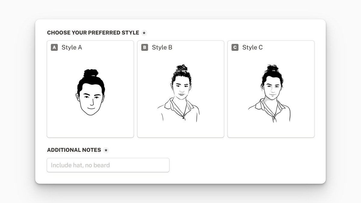 Just updated my order form using <a href="/TallyForms/">Tally</a>

You can now choose your preferred style for your Notion avatar!