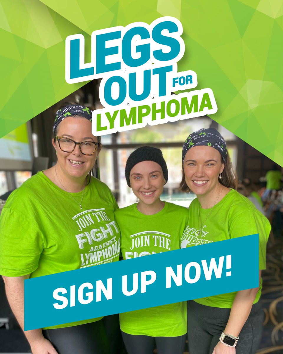 Run - Walk - Cycle - Row - Do It Your Way!🏃‍♂️🏃‍♀️🚶
This March join us to get your Legs Out for Lymphoma! 
REGISTER TODAY (it's free to sign up!) and legs get together for lymphoma patients. Your support will help fund vital lymphoma support services
Go to legsout.org.au