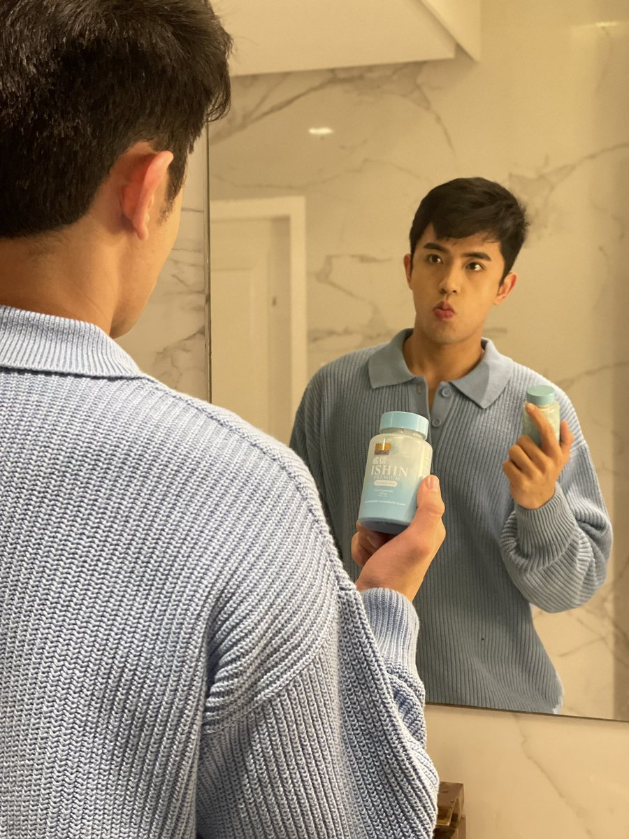 Been busy with business and taping for days on end, luckily I got to try ISHIN  Glutathione! Definitely helped me feeling fresh from inside out  Thanks  @dealwithBARBIE for the reco, I'm