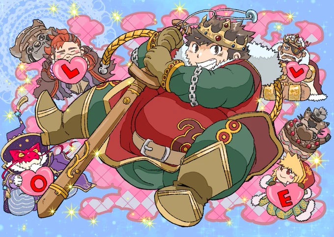 放サモ
バレンタイン・ファンタジー祝復刻!
思ひ出再録 
