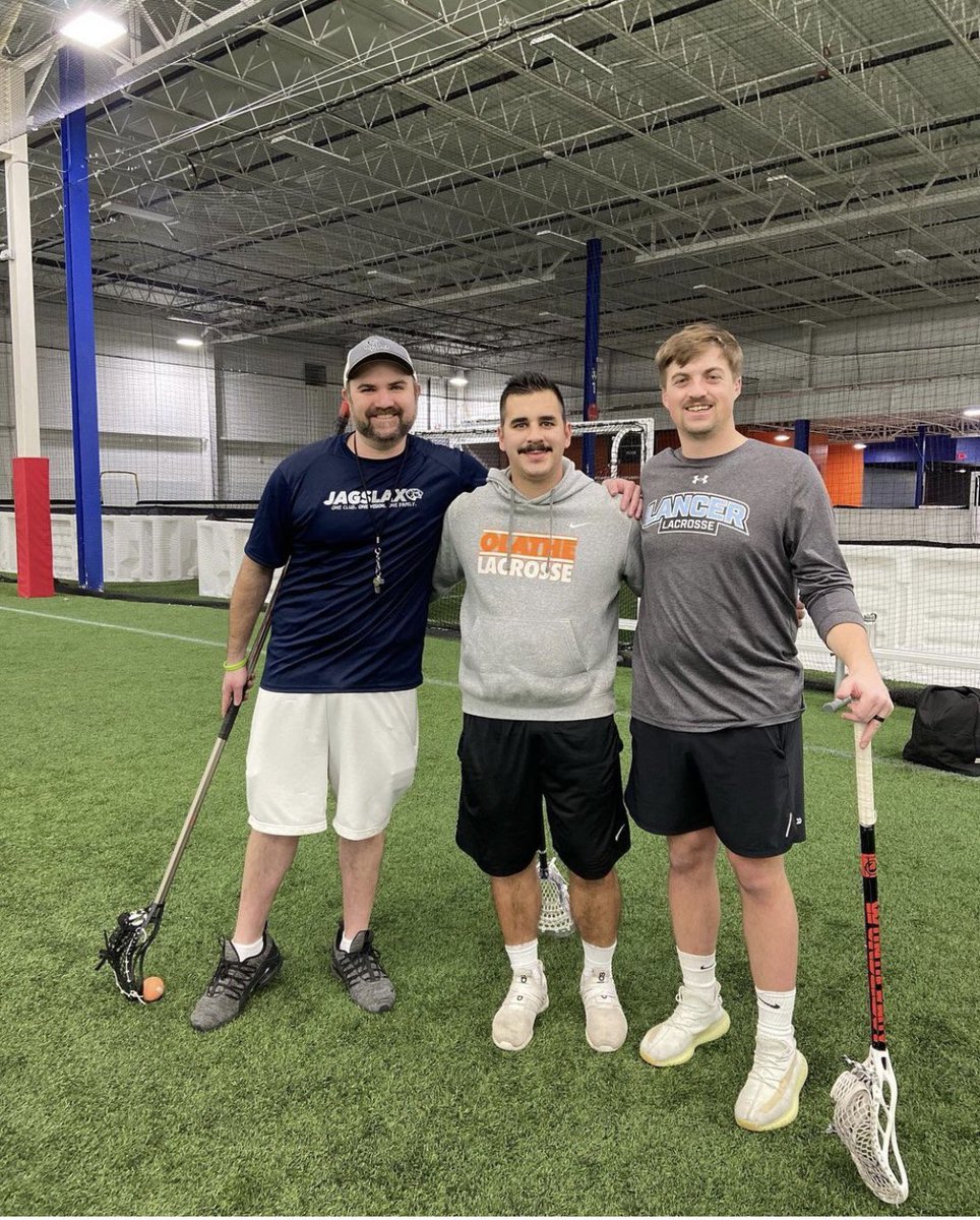 ChrisHamm21's tweet photo. Great day coaching with some @LAKCLaxLeague coaches @tect0n and @Patrick_Schmitt today for the first free metro lacrosse clinic! Thanks @PLLWaterdogs lacrosse player Ethan Walker for setting this up!!! @MVLAX2013 @OlatheLacrosse @_LancerLacrosse https://t.co/2dvb6a0fBy