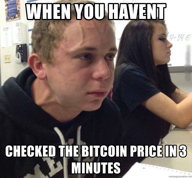 RT @CoinMarketCap: Some addictions are stronger than others....
#themcryptofeels #Bitcoin #cryptocurrency