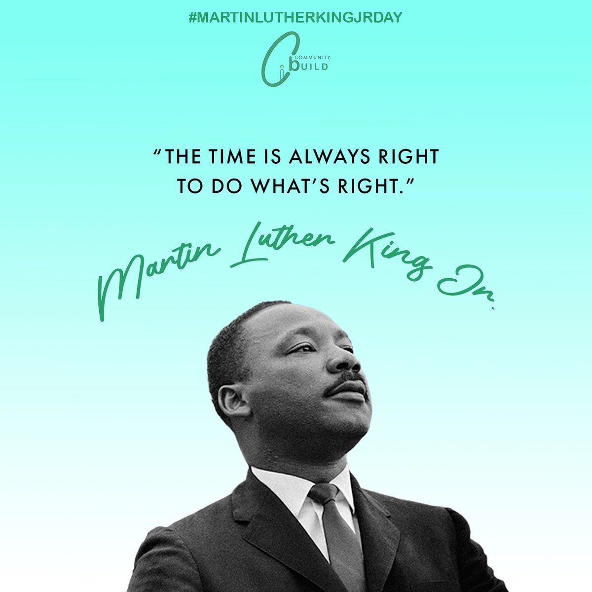 CommunityBuildi's tweet image. We take today to honor and celebrate Martin Luther King Jr. for his nonviolent activism in the Civil Rights Movement, and for his peaceful protest of racial discrimination in federal and state law. ✊🏽💚
#martinlutherking #martinlutherkingday #mlkday #mlkday2023