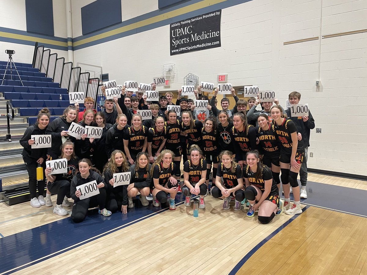 North Catholic Boys Basketball (@northcathhoops) on Twitter photo Congrats to <a href="/NCHSGirlsBB/">North Catholic Girls Basketball</a> on a big section win!
And a HUGE shout out to Alayna Rocco for scoring her 1,000 point!
2 teams but 1 big family! <a href="/NCForeverTrue/">North Catholic High School</a> Congrats to <a href="/NCHSGirlsBB/">North Catholic Girls Basketball</a> on a big section win!
And a HUGE shout out to Alayna Rocco for scoring her 1,000 point!
2 teams but 1 big family! <a href="/NCForeverTrue/">North Catholic High School</a>