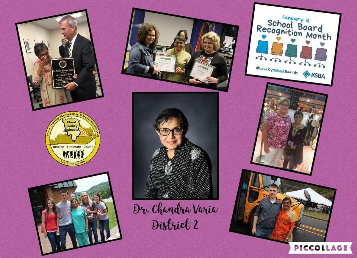 AnnaWShepherd's tweet image. ⁦Join me in honoring our ⁦@SchoolsFloyd⁩ Board of Education Members this recognition month and everyday throughout the year for their service to our students, employees, families and community. ⁦@ksbanews⁩ #KySchoolBoardRecognition #TeamworkMakesDreamsWork
