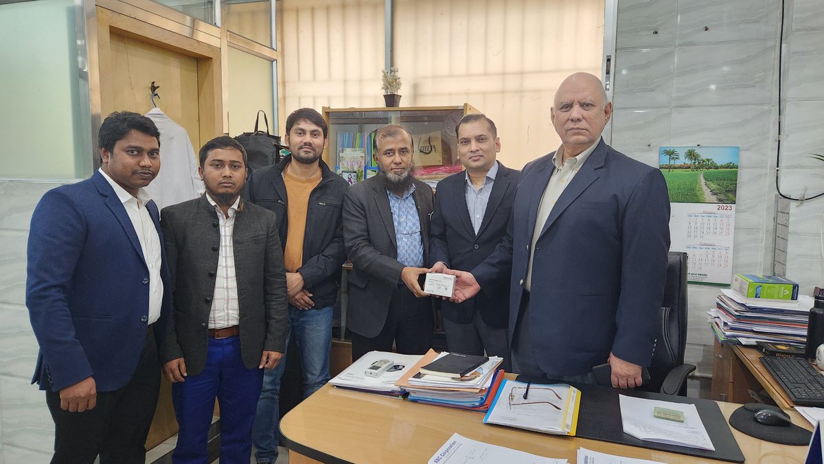 DiaDeM_BD's tweet photo. As a part of the DiaDeM Study, glycated hemoglobin(HbA1c) testing at BIRDEM General Hospital will now undergo external quality assurance accreditation process from RANDOX,UK(RIQAS).Dr Naveed Ahmed with Prof Dr M. Sawkat Hossain,Director Laboratory Science Division,BIRDEM. https://t.co/B3b3nCXwA3