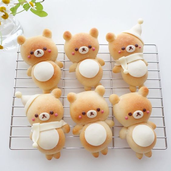 adorable bear buns 🧸