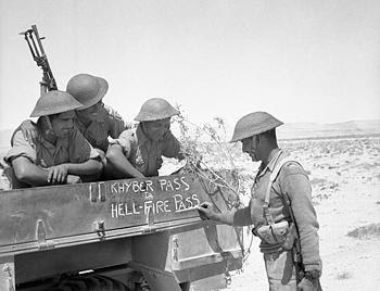 FocusedHistory's tweet photo. This Day in #WW2: January 17

1942: #British and #SouthAfrican troops take Halfaya Pass on the #Egyptian border and take 5500 Axis POWs. https://t.co/6x0kEuOOjY