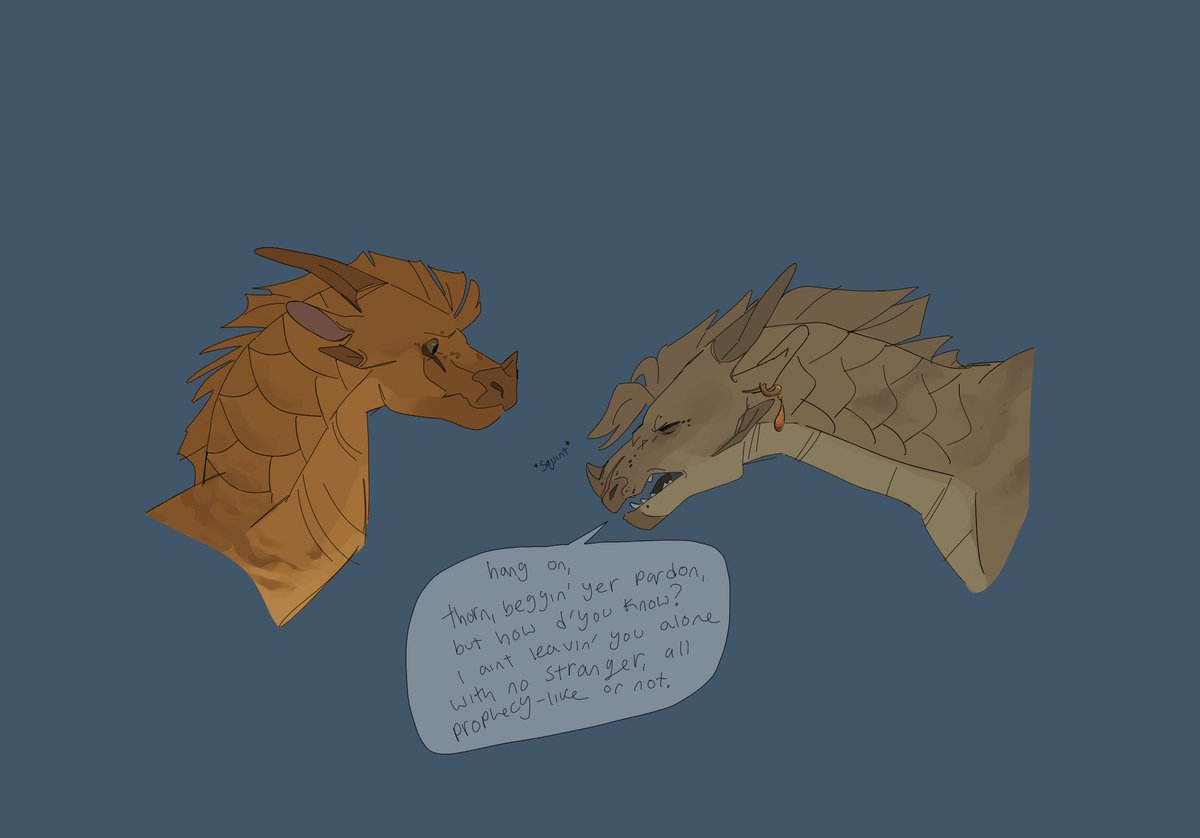 _jackdawed's tweet photo. I miss when qibli had a southern accent for that one chapter in book 5. he was so scrunkly.
#wingsoffire #qibliwof #sunnywof https://t.co/rqNNVdSZqw