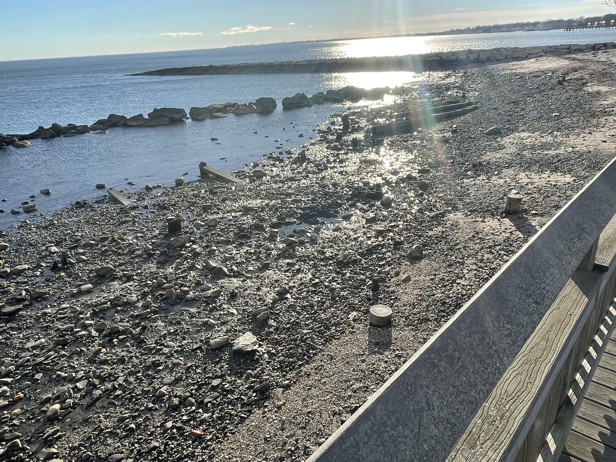 In the 40's today so enjoying a walk by the water. Pretty windy but always beautiful!! #ocean #beachvibes #beachday