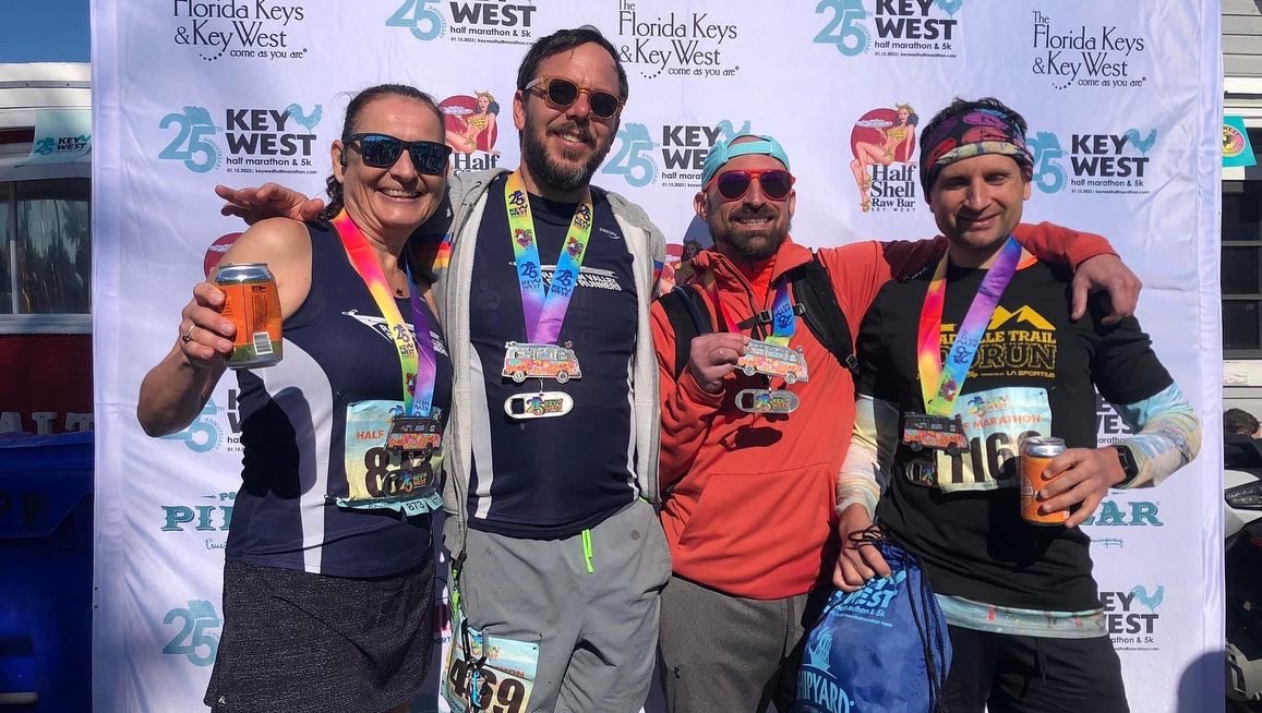 RVRoadRunners's tweet image. On #MedalMonday we celebrate our teammates who raced this past weekend, especially those who traveled to the #keywesthalfmarathon #bibchat #running