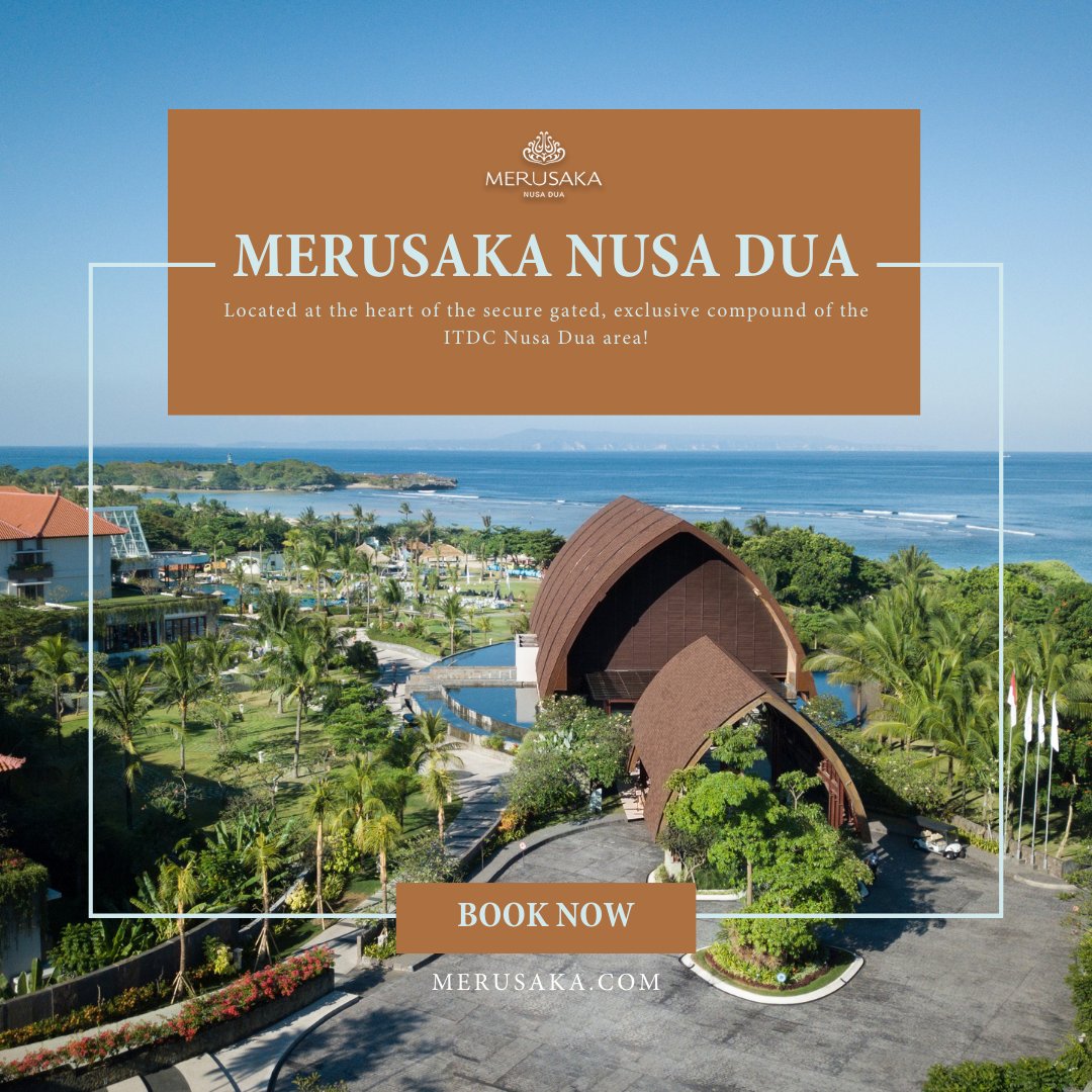 merusaka's tweet photo. Are you thinking about your privacy? Then Merusaka is located at the heart of the secure gated, exclusive compound of the ITDC Nusa Dua area!
#hotelbali #travelguidebali #baliholiday #villa #minibarinbali #baliresort #balihoneymoon #balilife #bali #baliindonesia #baliisland https://t.co/xpncXn8KFP