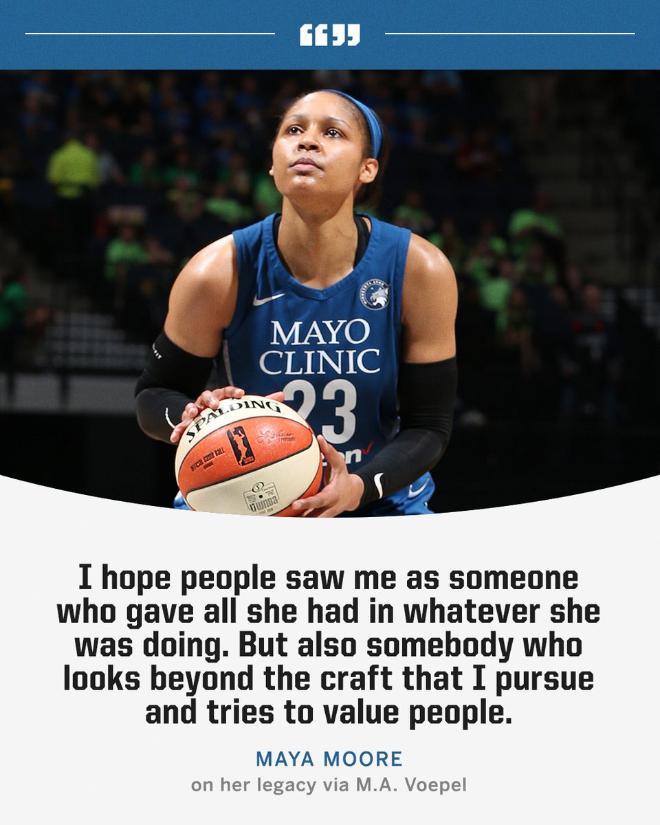 Maya Moore quote: Title IX is huge for sports but also its helped