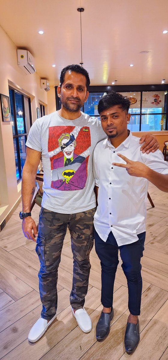 itsGiriOfficial's tweet photo. Have a nice time to spend a Day with  @johnkokken1 Sir and ❤️@Poojaram22 mam.. #Thunivu #Coimbatore Fans Visit 💥@murugancinema 
@KarpagamTheatre 
#CoimbatoteAjithFansCommunity 
@Akcommunitycbe
@Anythingf4AJITH @Anythingf4AJITH @its__vignesh @harsathcarlsen @rameshlaus @TFC_mass https://t.co/5M00WPUE5e