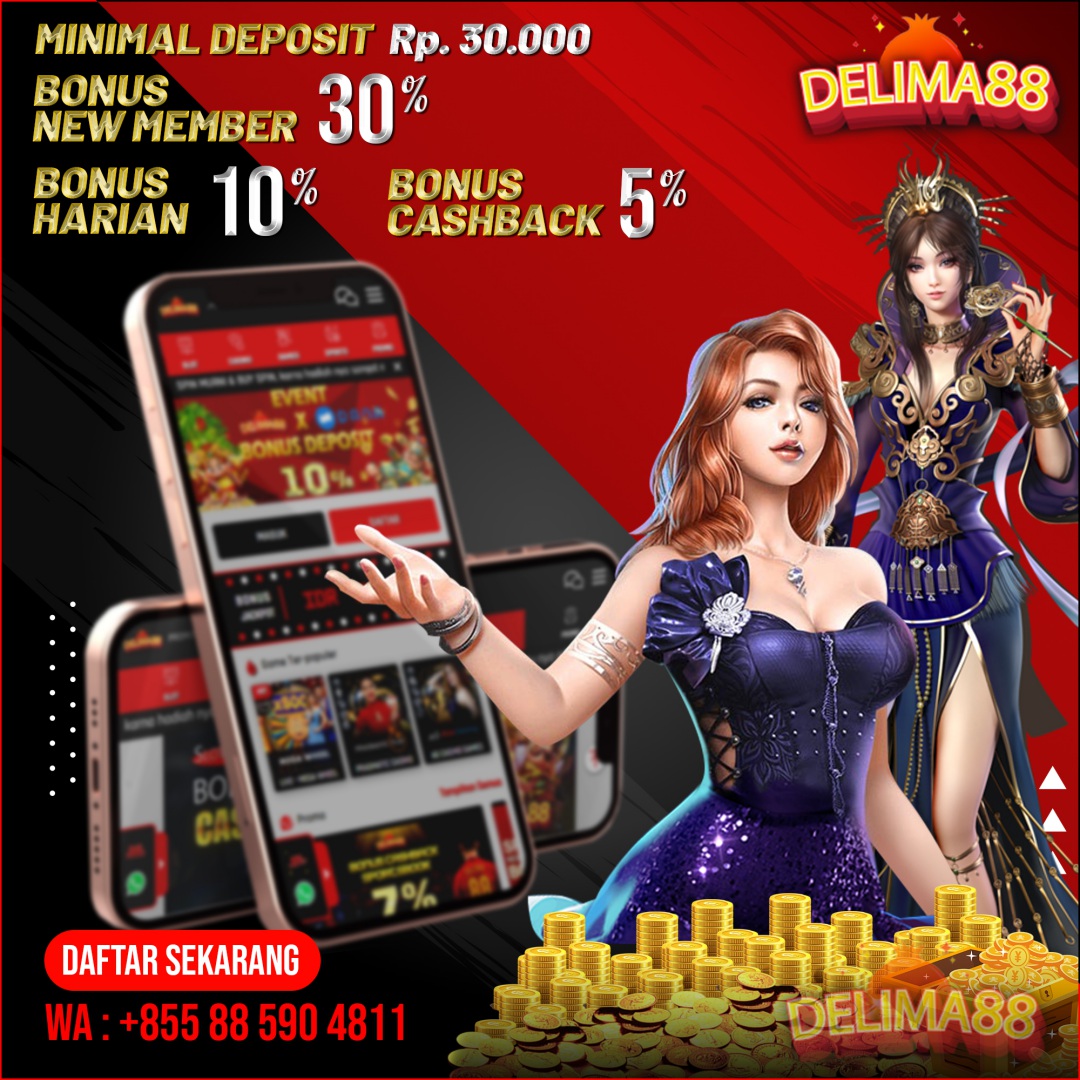 Delima88Gacor's tweet photo. Situs Slot Online Bonus Terbaik  diantara website lainnya di Indonesia! Daftar sekarang dan rasakan kegacoran dari website situs slot yang satu ini! Daftar disini - https://t.co/hOjigugxCI

#delima88 #slotdelima88 #slotgacorhariini #slotantirungkad #slotonlineterpercaya https://t.co/jM0rYztAVk