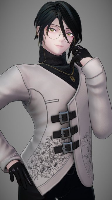 今月末に出せたら嬉しい隣に住むお兄さんアバター
#VRChat #Unity 