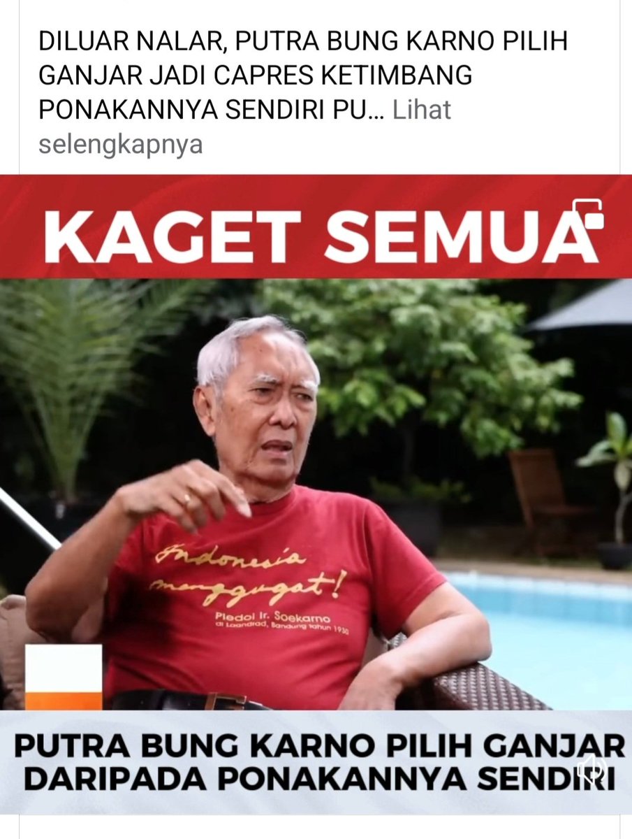 Mas Guntur.... luar biasa
Inilah bentuk cinta kasih sm Negara