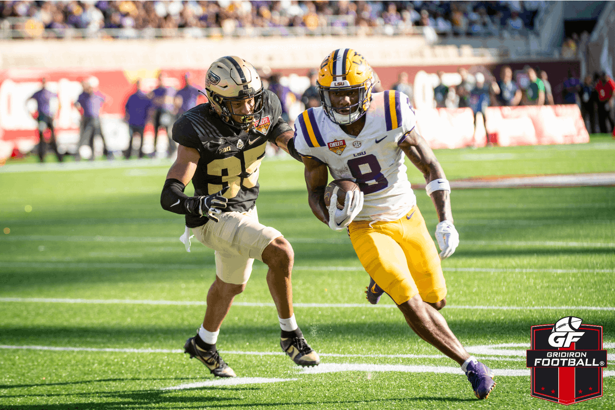 This week, <a href="/LSUfootball/">LSU Football</a> beat writer <a href="/JaceLejeune/">Jace LeJeune</a> ranks his top five moments of the 2022 season. 

Today, Jace reveals the number five moment of the 2022 season for the Tigers, which is LSU's dominant 63-7 victory over Purdue in the <a href="/CitrusBowl/">Cheez-It Citrus Bowl</a>! <a href="/LSUReport/">LSU Football Report</a>

gridironfootballusa.com/5-moment-of-20…