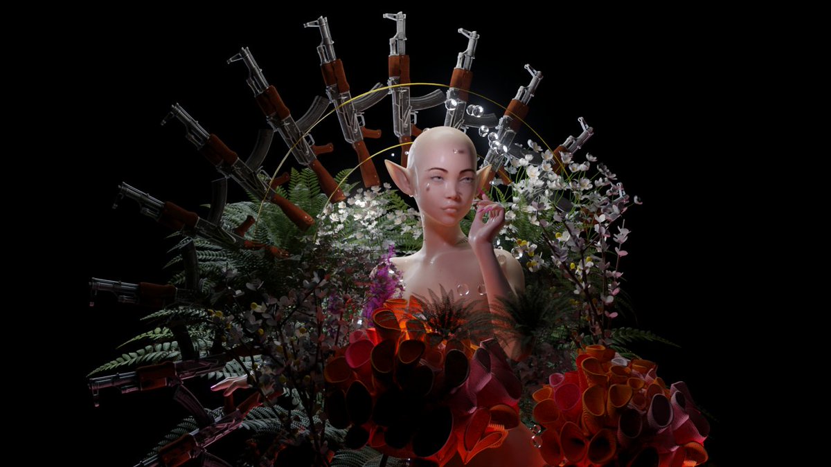 Made a new #art Peacemaker

Please rate it and share it☺️

#NFTshill #NFTCommunity #NFTdrop #digitalart #ArtistOnTwitter #NFTartist #OpenSeaNFT #NFTCollection #nftcollector #3dmodeling #3Dprinting #3dprint #NFTshill #art #art3d #3dart #3D #3d #blender #Blender3d #Blender3d #world