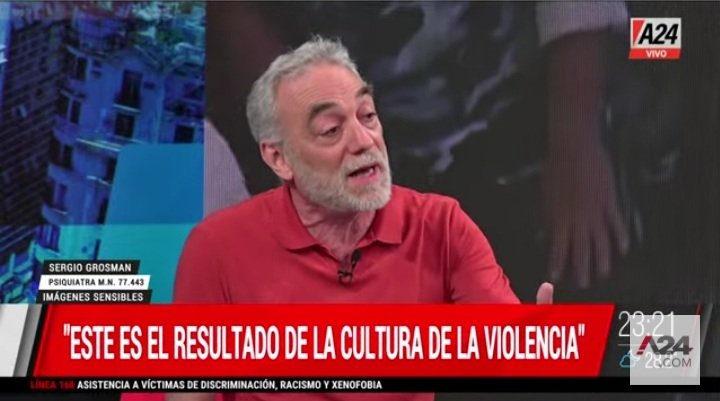 Sigue / el @DrGrosman con @trebuquero en @A24COM en #LaCruelVerdad desentrañando el #CasoBaezSosa #ViolenciaExtrema