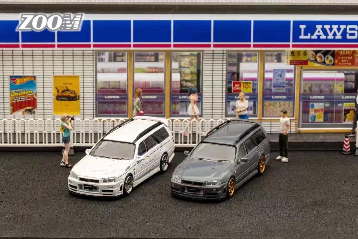treasurekillers's tweet photo. #ZOOM さん新製品
 
【1/64 日産 ステージア】
 
ボンネット開閉可能なので、ジオラマと合わせて飾り方が様々でワクワクしませんか？

29日（日）まで予約受付中です！

【ホワイト】👇
https://t.co/mmL7ey9Yvm
 
【グレー】👇
https://t.co/Y7pvOesITz

#Nissan #Stagea #トミカ #ミニカー https://t.co/nYRbOCZIPc