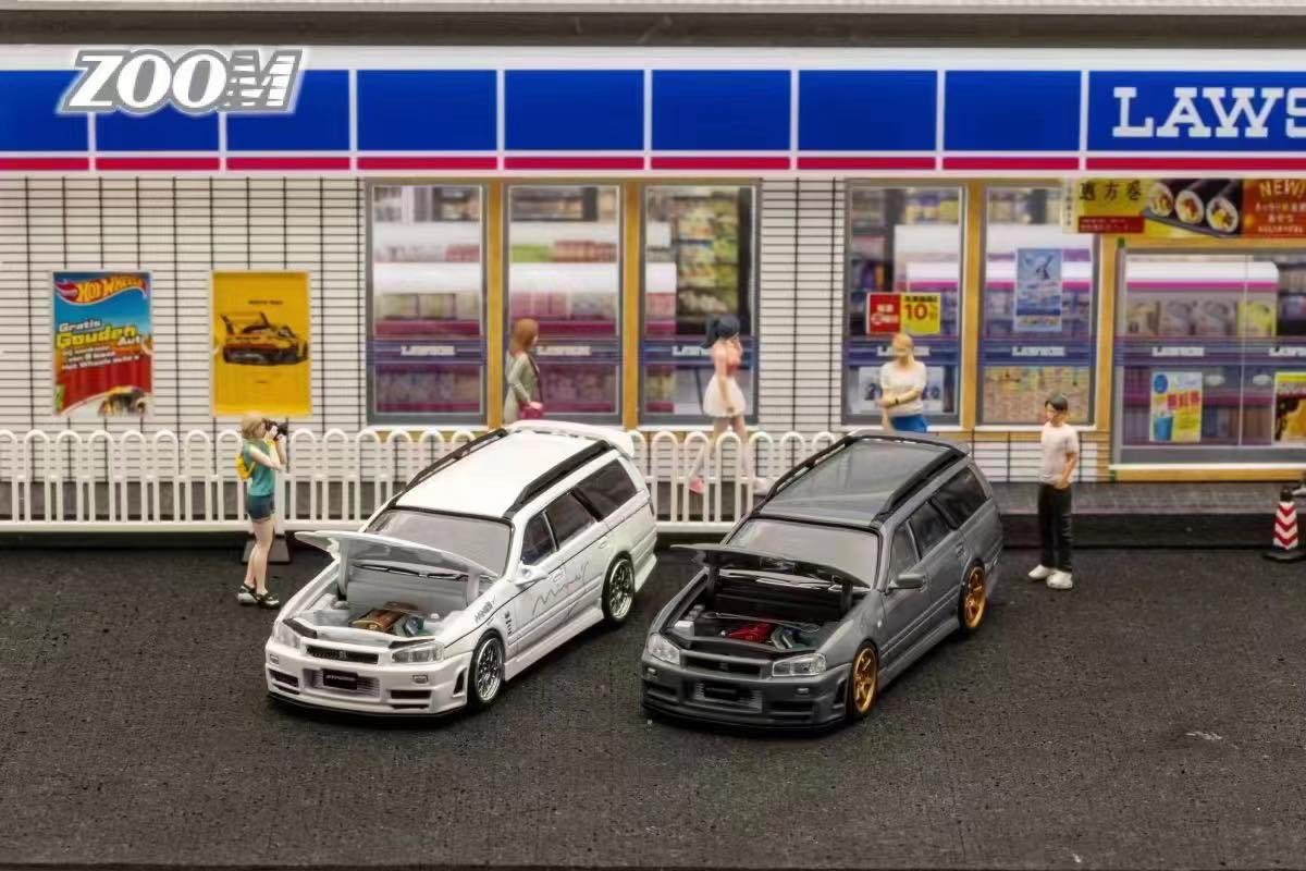 treasurekillers's tweet photo. #ZOOM さん新製品
 
【1/64 日産 ステージア】
 
ボンネット開閉可能なので、ジオラマと合わせて飾り方が様々でワクワクしませんか？

29日（日）まで予約受付中です！

【ホワイト】👇
https://t.co/mmL7ey9Yvm
 
【グレー】👇
https://t.co/Y7pvOesITz

#Nissan #Stagea #トミカ #ミニカー https://t.co/nYRbOCZIPc