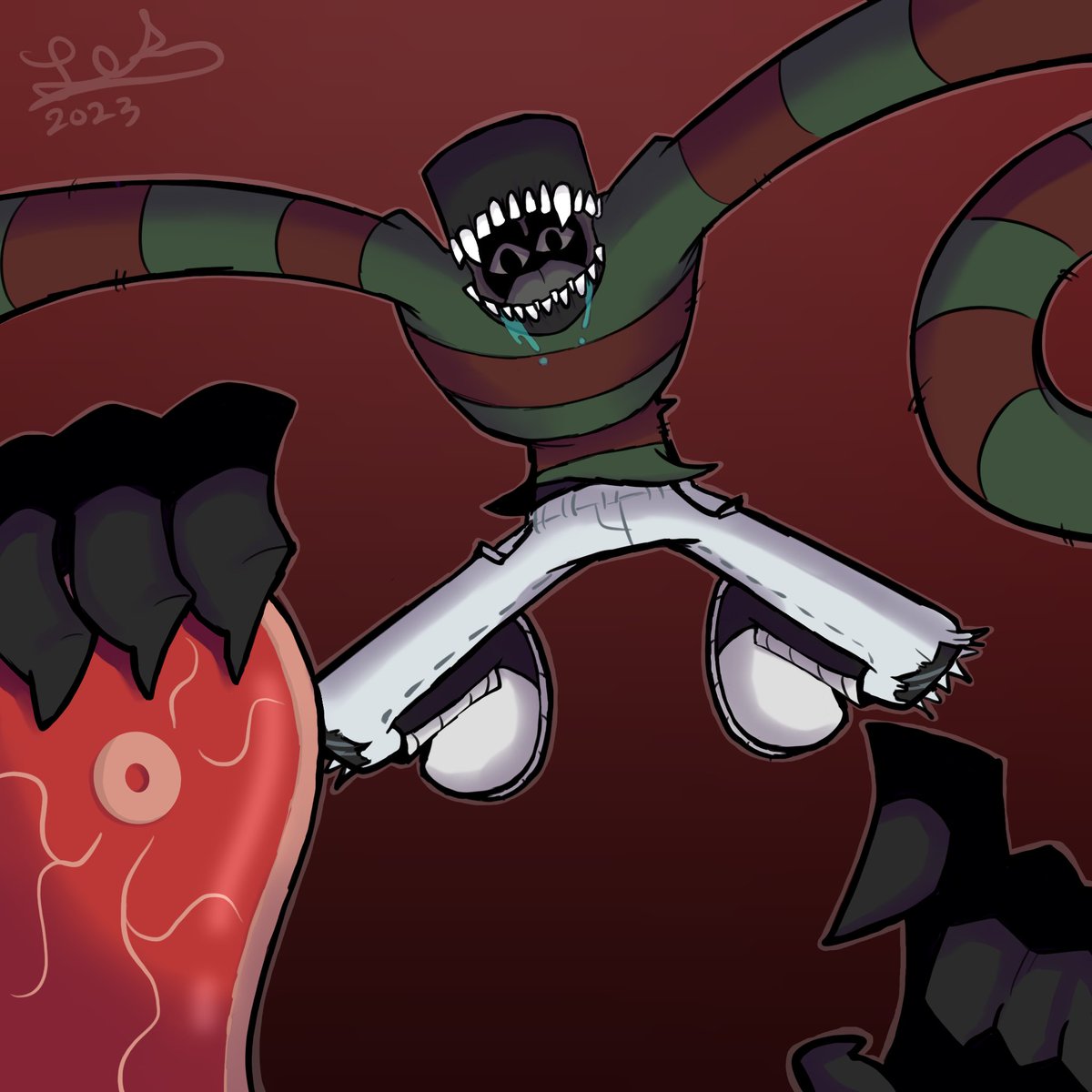 Sandpaperdotcom's tweet image. ✨FANART FRENZY DAYS 15-16✨

@/__kibble_’s persona!(on instagram)