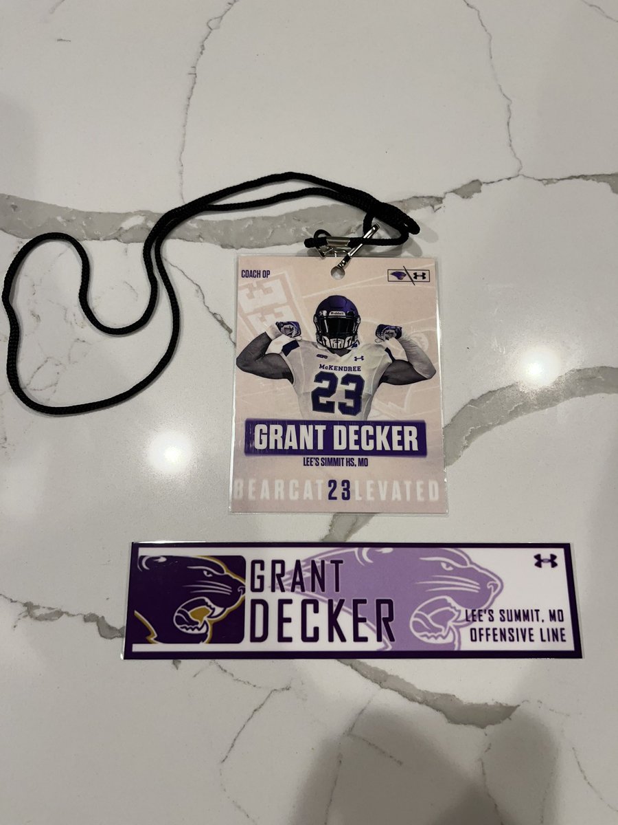 grantdecker53's tweet photo. Had a great visit and workout out today at McKendree.  Thank you @CoachTaia_33, @_thomas_jenkins, and @CoachHoleton.  @Mckendree_FB @recruitLSFB https://t.co/ZLG9LP1l2m