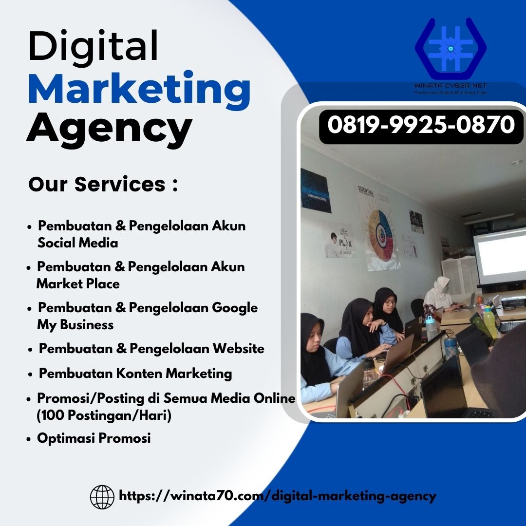 JasaNet's tweet photo. Klik https://t.co/RljUxXT8g9, digital marketing agency terbaik di indonesia, digital marketing agency, digital marketing agency indonesia

https://t.co/tDg6VU9G2c
https://t.co/zwKFIp5zK9
https://t.co/yUAReqJ4Hh
#digitalmarketingforfree #digitalmarketing 
#Fyptt #FYP #viralterbaru https://t.co/xkmgGnQloL
