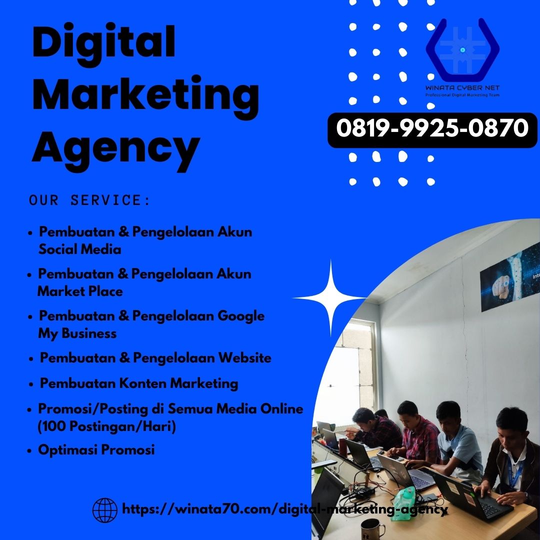 JasaNet's tweet photo. Klik https://t.co/RljUxXT8g9, digital marketing agency terbaik di indonesia, digital marketing agency, digital marketing agency indonesia

https://t.co/bOtgfHRopN
https://t.co/zwKFIp5zK9
https://t.co/KjZaUgQf8f
#digitalmarketingforfree #digitalmarketing 
#Fyptt #FYP #viralterbaru https://t.co/KUspyuT1tl
