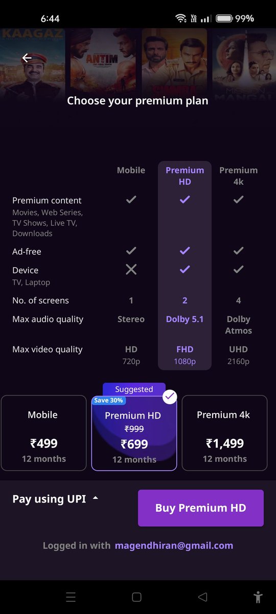 MagendhiranVee's tweet image. @GrabOnIn i made payment yesterday on grabon for Zee5 subscription but it's not working. I need a refund . I tried to reach Grabon  contact us but no response yet. 

#Grabon #Payment #Compaint