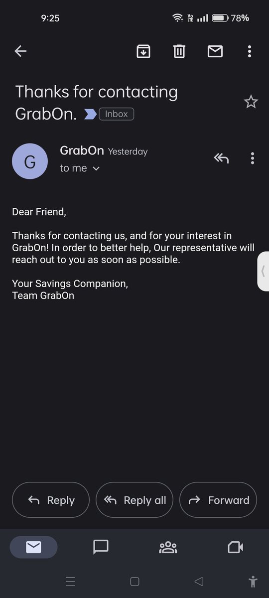 MagendhiranVee's tweet image. @GrabOnIn i made payment yesterday on grabon for Zee5 subscription but it's not working. I need a refund . I tried to reach Grabon  contact us but no response yet. 

#Grabon #Payment #Compaint