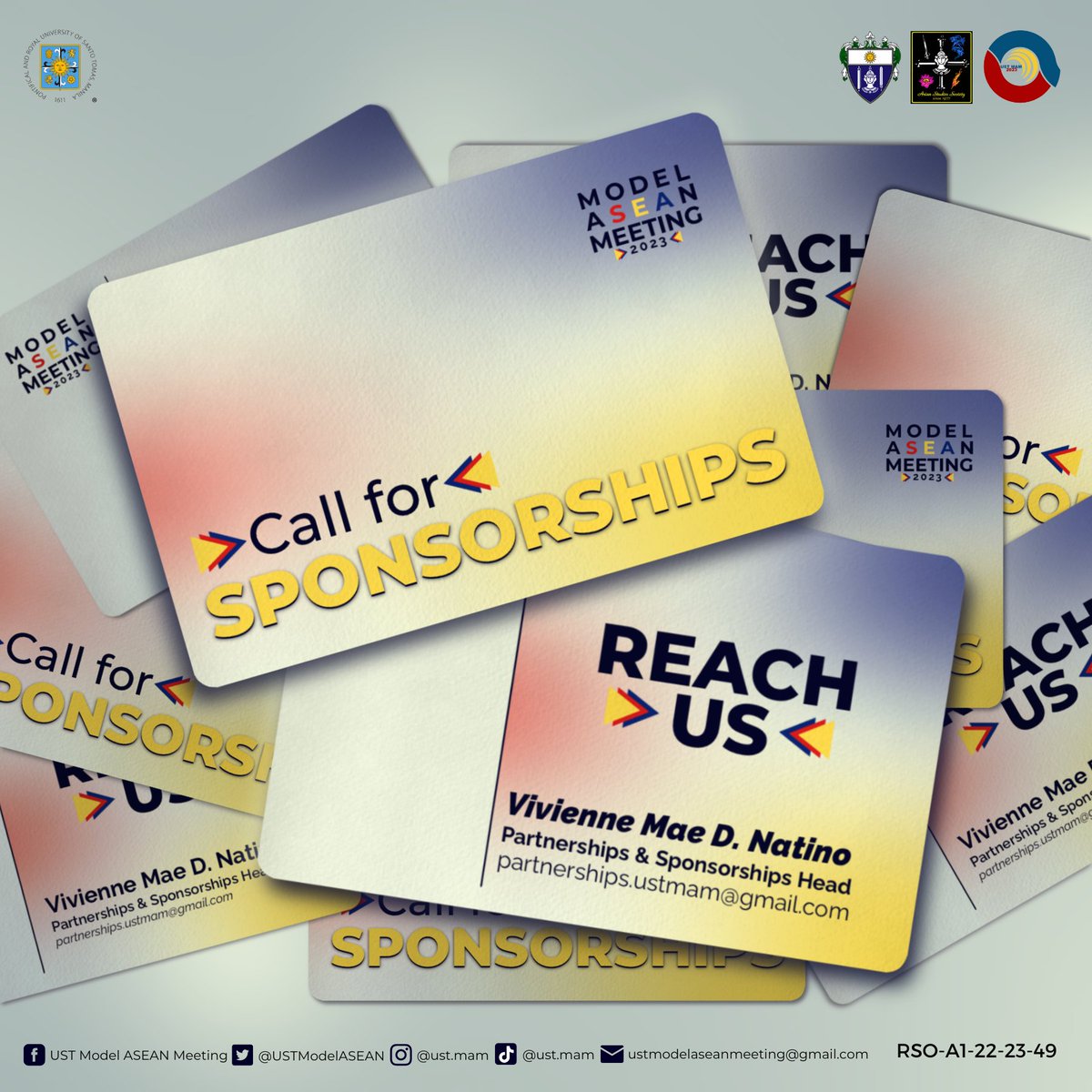USTModelASEAN's tweet photo. ✅ 𝑼𝑺𝑻 𝑴𝑨𝑴 𝑰𝑺 𝑩𝑹𝑶𝑼𝑮𝑯𝑻 𝑻𝑶  𝒀𝑶𝑼 𝑩𝒀…

As the sought-out diplomatic event of the year is almost at-hand, the 𝐔𝐒𝐓 𝐌𝐨𝐝𝐞𝐥 𝐀𝐒𝐄𝐀𝐍 𝐌𝐞𝐞𝐭𝐢𝐧𝐠 𝟐𝟎𝟐𝟑 𝐢𝐬 𝐰𝐞𝐥𝐜𝐨𝐦𝐢𝐧𝐠 𝐚𝐩𝐩𝐥𝐢𝐜𝐚𝐭𝐢𝐨𝐧𝐬 𝐟𝐨𝐫 𝐒𝐩𝐨𝐧𝐬𝐨𝐫𝐬𝐡𝐢𝐩𝐬!  

(1/3) https://t.co/BkX3YJNF8Z