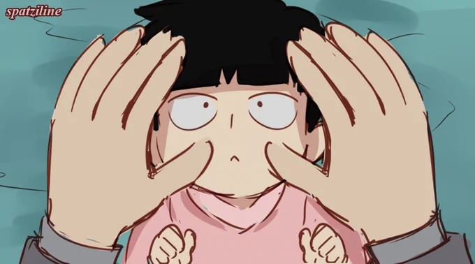 Saw that baby video and had to draw it with Baby Mob... #mobpsycho100 #mp100 #reigenarataka #ekubo 