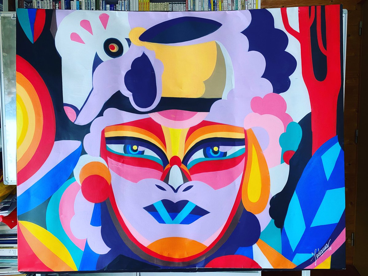 kakuichi41's tweet photo. コロンビアのgraffiti artist LEDANIAさんの2018年の作品『meiyo』
東京赤坂から海の町LASにやって来た。
#角田陽一郎 #ledania #meiyo https://t.co/ZKXpcqQmDn